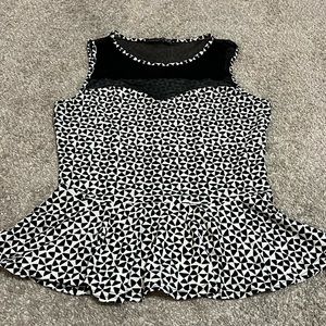 Primark Atmosphere black and white top size M